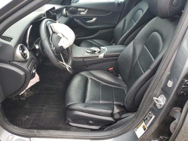 55SWF8EB0KU296206 - 2019 MERCEDES-BENZ C 300 4MATIC GRAY photo 7
