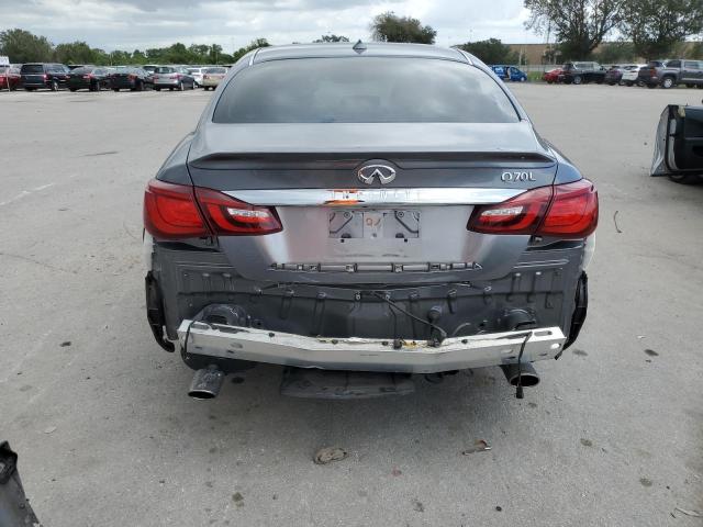 JN1BY1PP5KM685573 - 2019 INFINITI Q70L 3.7 LUXE SILVER photo 6