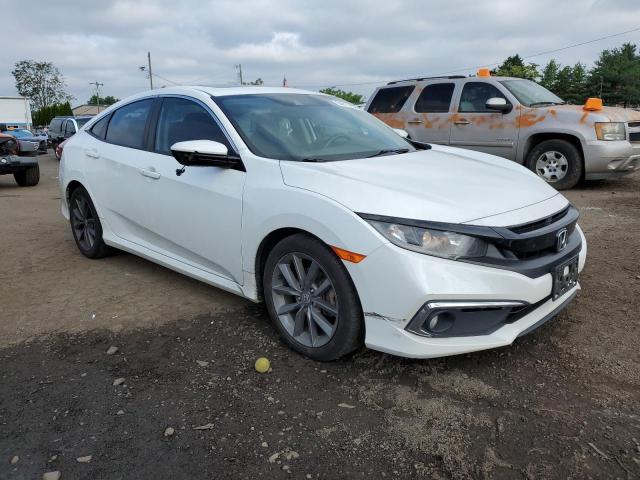 19XFC1F30KE204834 - 2019 HONDA CIVIC EX WHITE photo 4