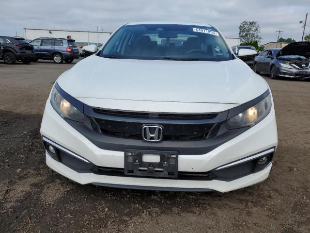 19XFC1F30KE204834 - 2019 HONDA CIVIC EX WHITE photo 5