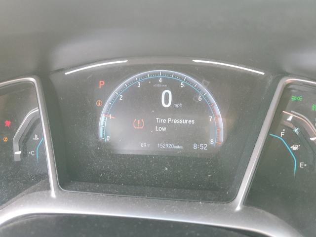 19XFC1F30KE204834 - 2019 HONDA CIVIC EX WHITE photo 9