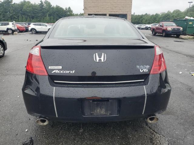 1HGCS22838A015962 - 2008 HONDA ACCORD EXL BLACK photo 6