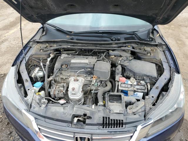 1HGCR2F78EA050666 - 2014 HONDA ACCORD EX BLUE photo 11