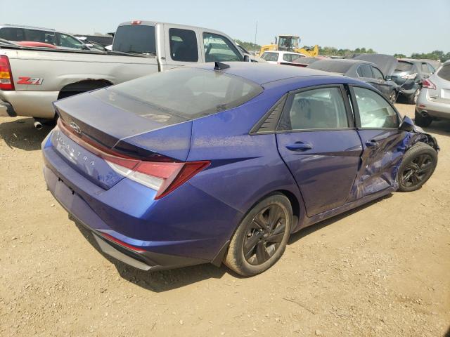 KMHLM4AGXPU471253 - 2023 HYUNDAI ELANTRA SEL BLUE photo 3