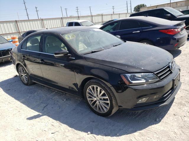 3VWL17AJ1GM211089 - 2016 VOLKSWAGEN JETTA SEL BLACK photo 4