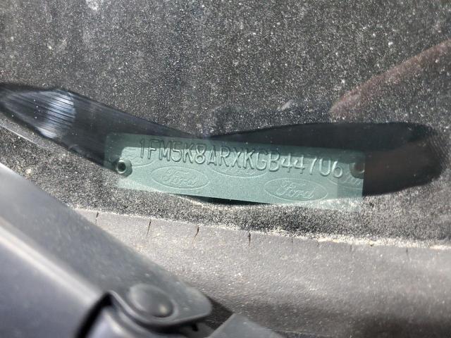 1FM5K8ARXKGB44706 - 2019 FORD EXPLORER POLICE INTERCEPTOR Қара фото 13