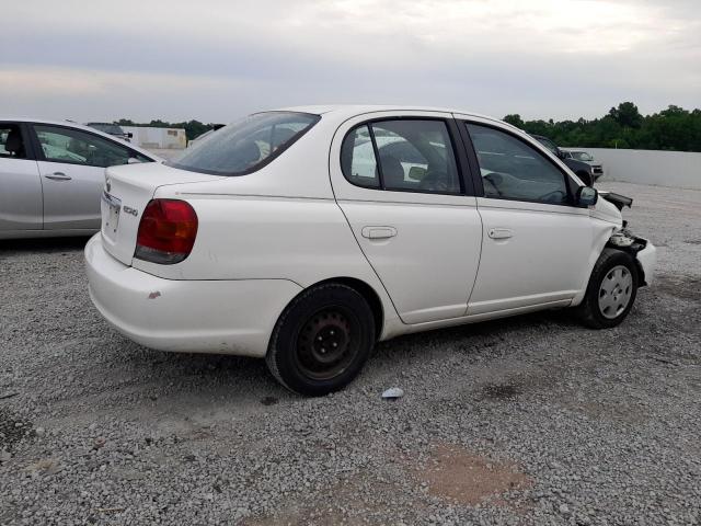 JTDBT123535049957 - 2003 TOYOTA ECHO WHITE photo 3