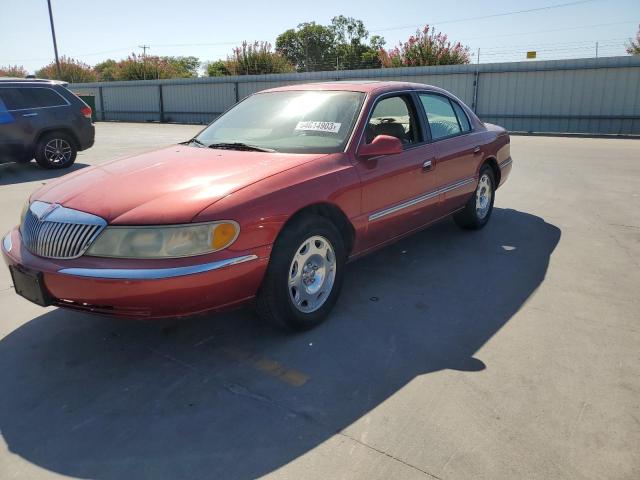 1LNFM97V2WY612663 - 1998 LINCOLN CONTINENTA RED photo 1