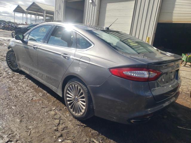 3FA6P0K98ER137248 - 2014 FORD FUSION TITANIUM CHARCOAL photo 3