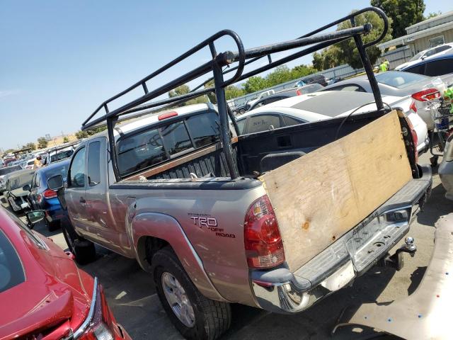 5TETU62N45Z123207 - 2005 TOYOTA TACOMA PRERUNNER ACCESS CAB BEIGE photo 2