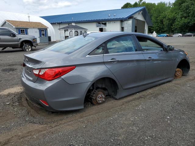 5NPEB4AC9EH922602 - 2014 HYUNDAI SONATA GLS SILVER photo 3