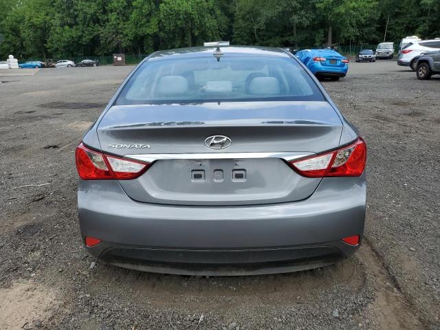 5NPEB4AC9EH922602 - 2014 HYUNDAI SONATA GLS SILVER photo 6