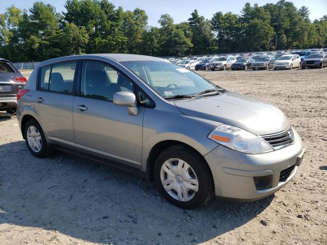 3N1BC1CP5BL372098 - 2011 NISSAN VERSA S GRAY photo 4