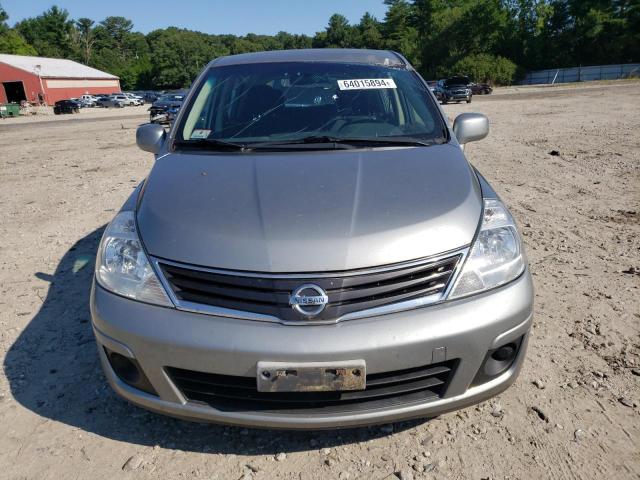 3N1BC1CP5BL372098 - 2011 NISSAN VERSA S GRAY photo 5