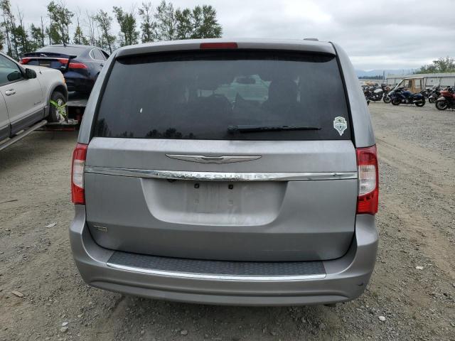 2C4RC1BG1ER383149 - 2014 CHRYSLER TOWN & COU TOURING SILVER photo 6