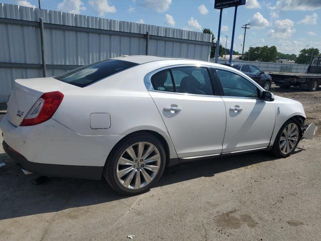 1LNHL9FT1DG602687 - 2013 LINCOLN MKS WHITE photo 3