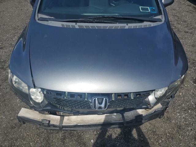 2HGFA16629H359417 - 2009 HONDA CIVIC LX-S GRAY photo 11