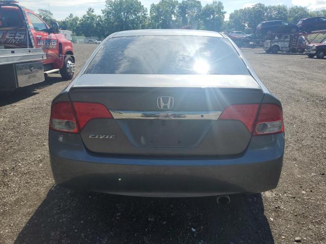 2HGFA16629H359417 - 2009 HONDA CIVIC LX-S GRAY photo 6