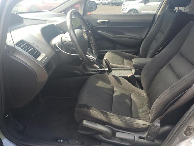 2HGFA16629H359417 - 2009 HONDA CIVIC LX-S GRAY photo 7