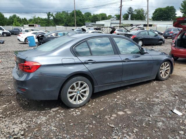 WBA8E5G32HNU44798 - 2017 BMW 320 XI GRAY photo 3