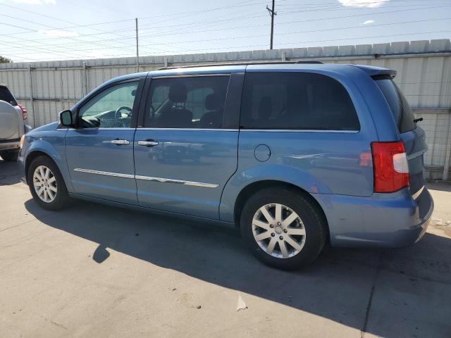 2C4RC1CG5CR195925 - 2012 CHRYSLER TOWN & COU TOURING L BLUE photo 2