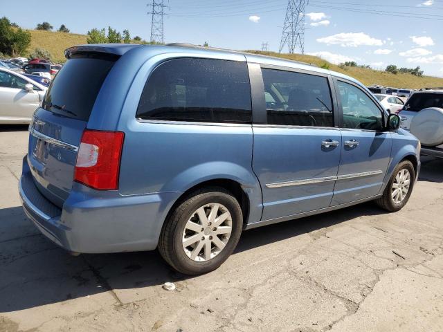 2C4RC1CG5CR195925 - 2012 CHRYSLER TOWN & COU TOURING L BLUE photo 3