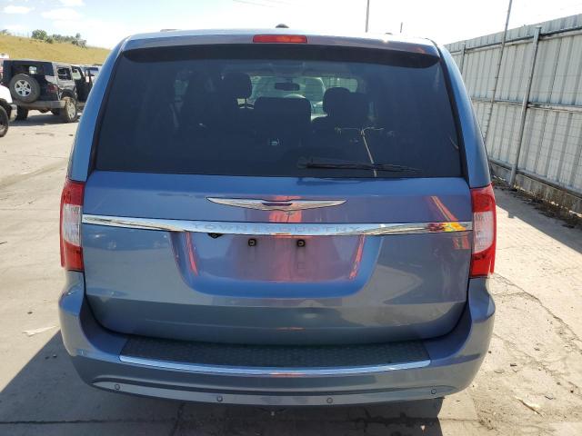 2C4RC1CG5CR195925 - 2012 CHRYSLER TOWN & COU TOURING L BLUE photo 6