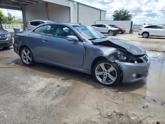 JTHFE2C21C2507310 - 2012 LEXUS IS 350 GRAY photo 4