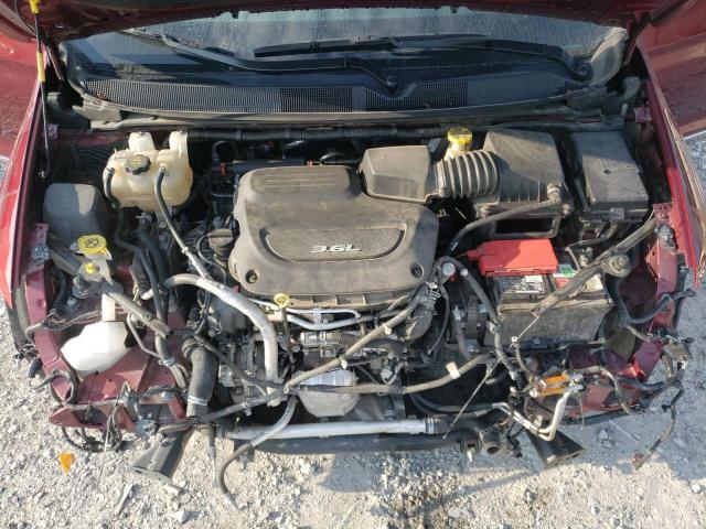 2C4RC1EG2JR351736 - 2018 CHRYSLER PACIFICA TOURING L PLUS MAROON photo 12