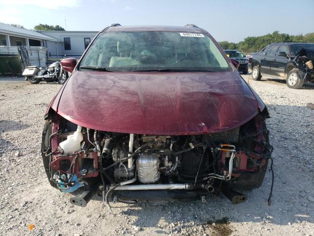 2C4RC1EG2JR351736 - 2018 CHRYSLER PACIFICA TOURING L PLUS MAROON photo 5
