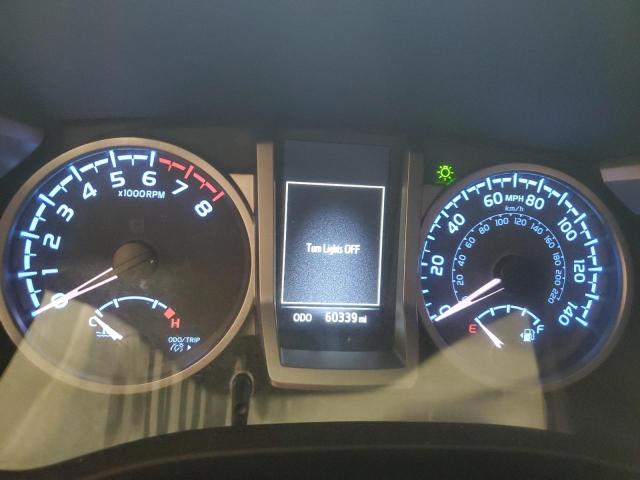 3TMCZ5AN5NM504512 - 2022 TOYOTA TACOMA DOUBLE CAB GRAY photo 9