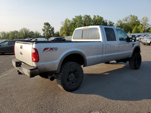 1FTWW31R78EB06080 - 2008 FORD F350 SRW SUPER DUTY SILVER photo 3