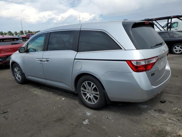 5FNRL5H63CB135581 - 2012 HONDA ODYSSEY EXL SILVER photo 2