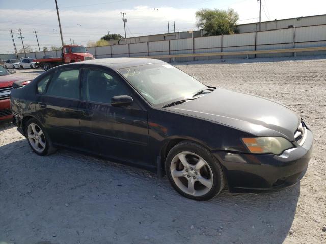 4S3BL626667219582 - 2006 SUBARU LEGACY 2.5I LIMITED BLACK photo 4