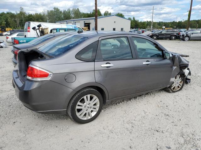 1FAHP3HN2AW148087 - 2010 FORD FOCUS SEL GRAY photo 3