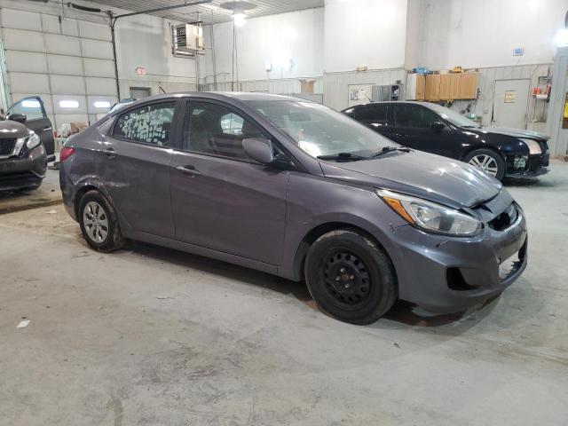 KMHCT4AE8GU073539 - 2016 HYUNDAI ACCENT SE GRAY photo 4