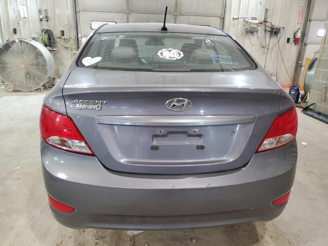 KMHCT4AE8GU073539 - 2016 HYUNDAI ACCENT SE GRAY photo 6