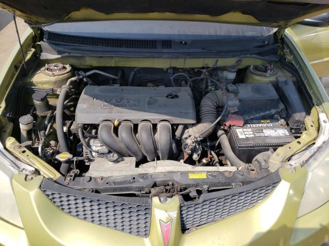 5Y2SL62803Z418077 - 2003 PONTIAC VIBE GREEN photo 11