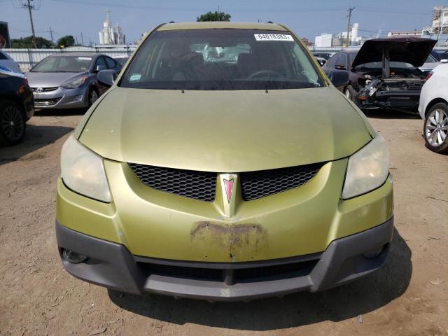 5Y2SL62803Z418077 - 2003 PONTIAC VIBE GREEN photo 5