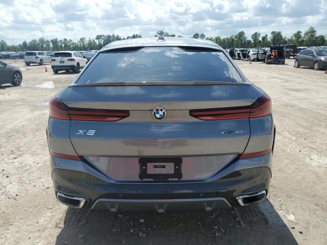 5UX33EX03R9V15881 - 2024 BMW X6 XDRIVE40I GRAY photo 6