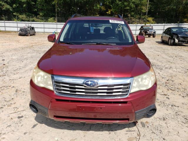 JF2SH64689H780929 - 2009 SUBARU FORESTER 2.5X LIMITED RED photo 5