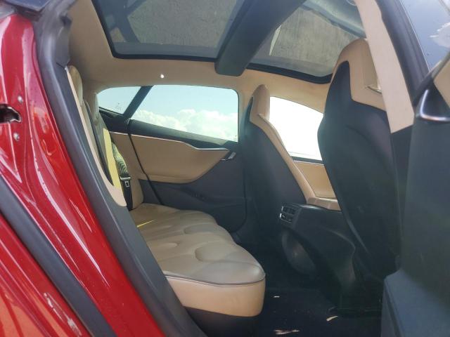5YJSA1DP1DFP13533 - 2013 TESLA MODEL S 红色 照片 10
