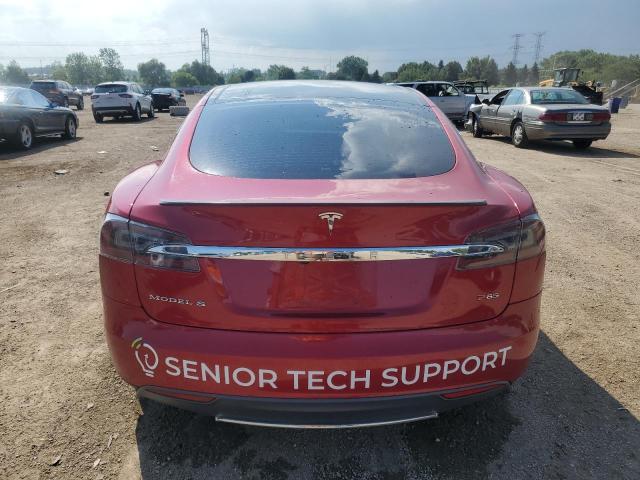 5YJSA1DP1DFP13533 - 2013 TESLA MODEL S 红色 照片 6