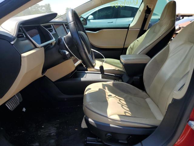 5YJSA1DP1DFP13533 - 2013 TESLA MODEL S 红色 照片 7