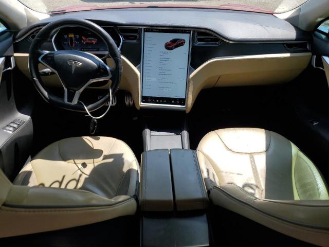 5YJSA1DP1DFP13533 - 2013 TESLA MODEL S 红色 照片 8