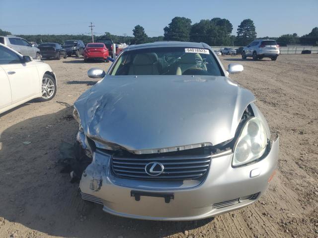 JTHFN48Y050065675 - 2005 LEXUS SC 430 SILVER photo 5