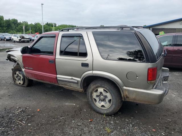 1GNDT13W012100305 - 2001 CHEVROLET BLAZER BEIGE photo 2