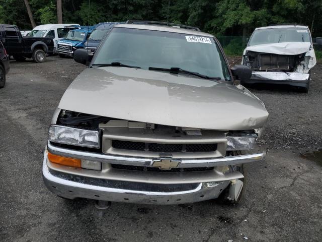 1GNDT13W012100305 - 2001 CHEVROLET BLAZER BEIGE photo 5