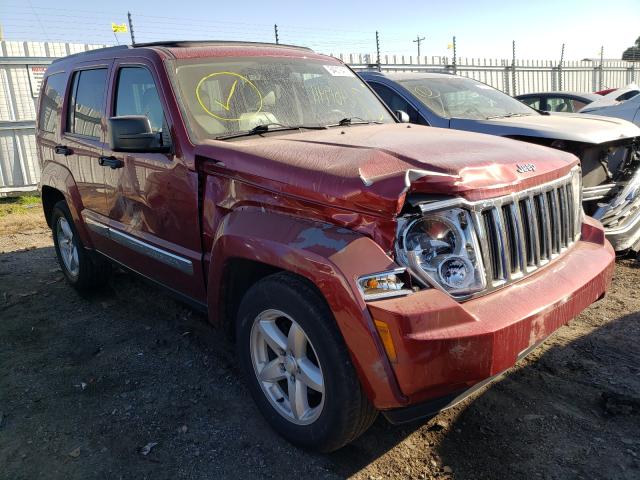 1J4PN5GK4BW506719 - 2011 JEEP LIBERTY LIMITED RED photo 1