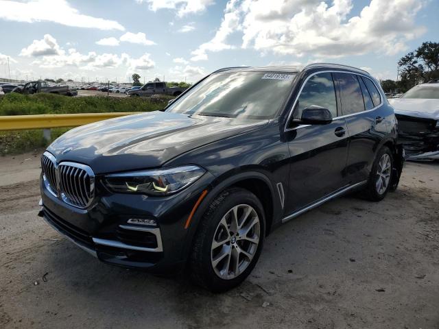 5UXCR6C00LLL76247 - 2020 BMW X5 XDRIVE40I GRAY photo 1